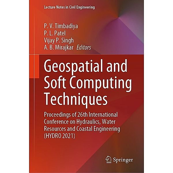 Geospatial and Soft Computing Techniques / Lecture Notes in Civil Engineering Bd.339