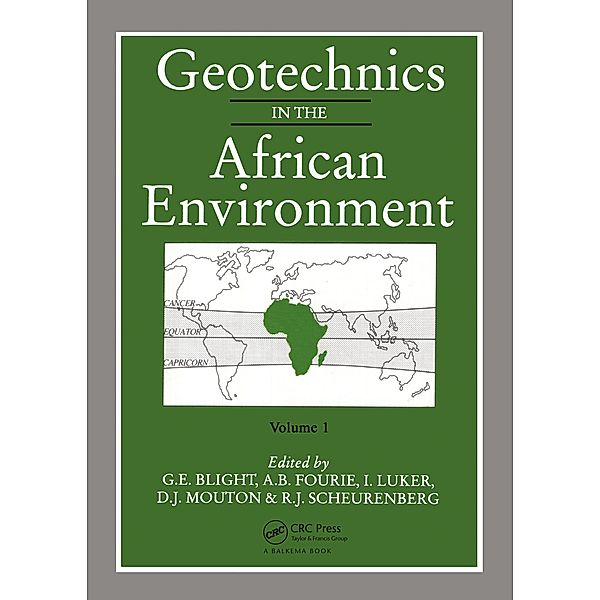 Geotechnics in the African Environment, volume 1