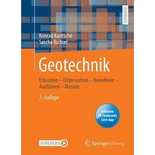 Geotechnik, m. 1 Buch, m. 1 E-Book, Konrad Kuntsche, Sascha Richter