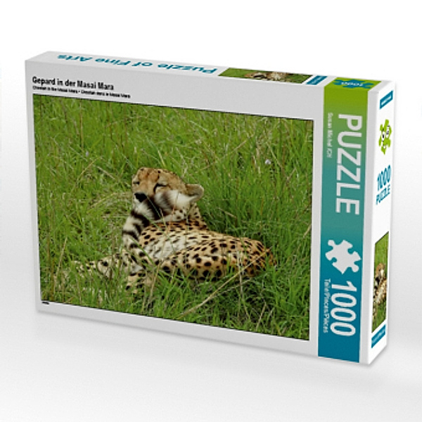 Gepard in der Masai Mara (Puzzle), Susan Michel /CH