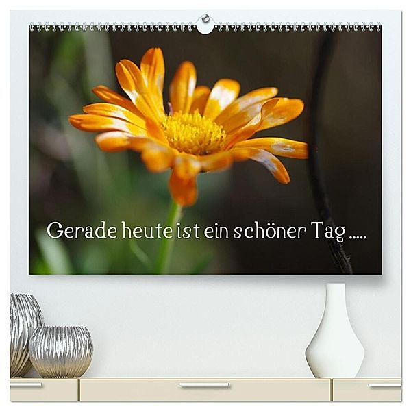 Gerade heute ist ein schöner Tag ..... (hochwertiger Premium Wandkalender 2024 DIN A2 quer), Kunstdruck in Hochglanz, Günter Wiencke