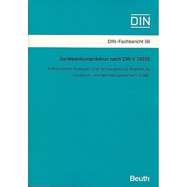 Gerätedokumentation nach DIN V 19259