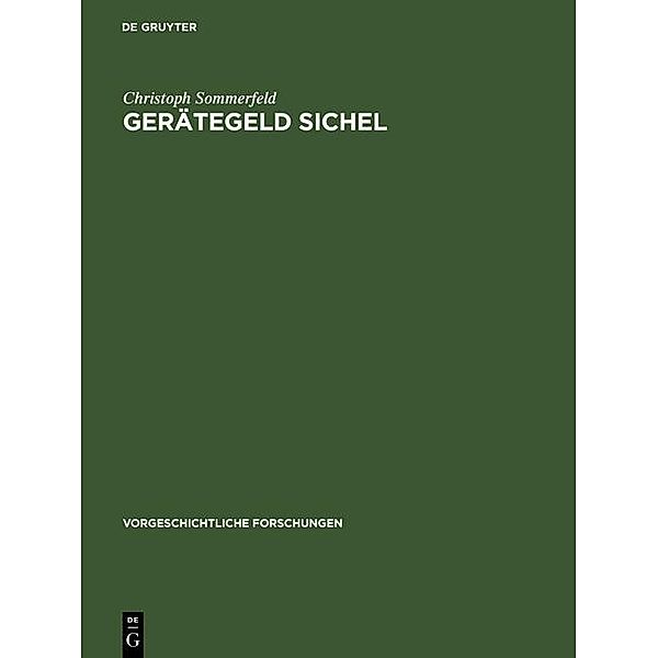Gerätegeld Sichel / Vorgeschichtliche Forschungen, Christoph Sommerfeld