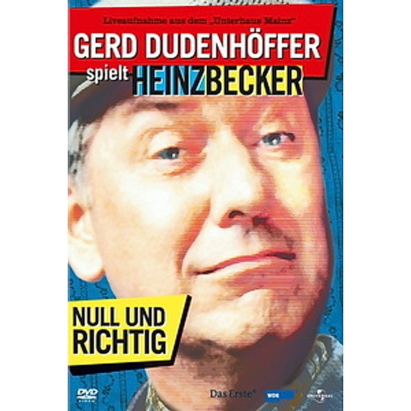 Gerd Dudenhöffer spielt Heinz Becker, Gerd Dudenhöffer
