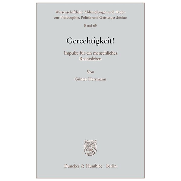 Gerechtigkeit!, Günter Herrmann