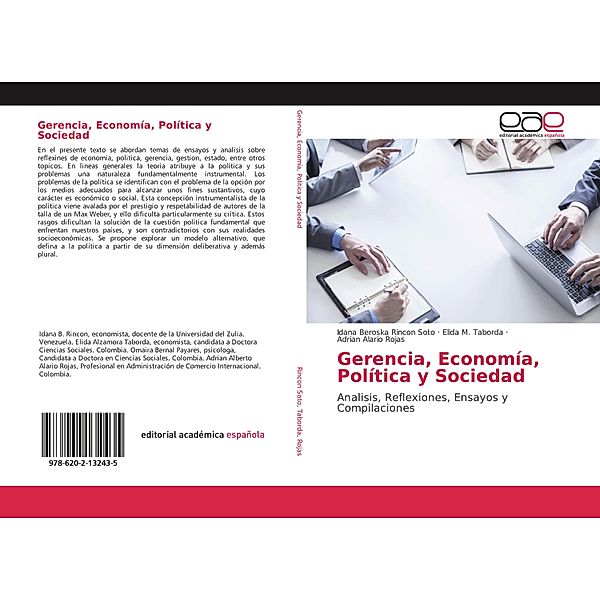 Gerencia, Economía, Política y Sociedad, Idana Beroska Rincon Soto, Elida M. Taborda, Adrian Alario Rojas