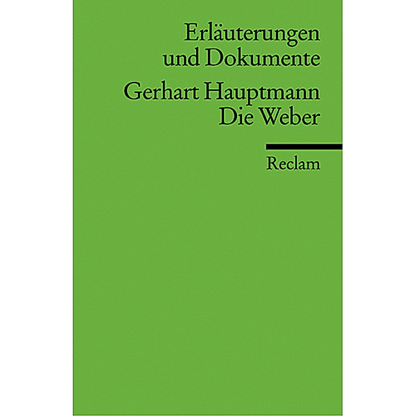 Gerhart Hauptmann 'Die Weber', Gerhart Hauptmann