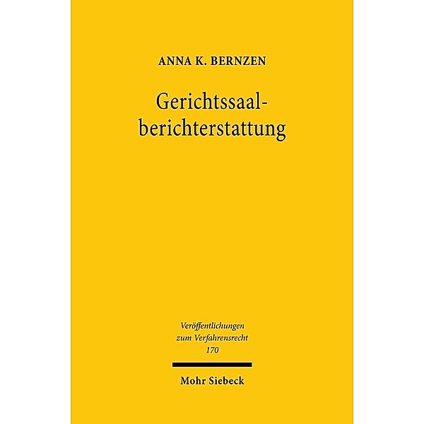 Gerichtssaalberichterstattung, Anna K. Bernzen