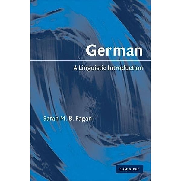 German - A Linguistic Introduction, Sarah M. B. Fagan