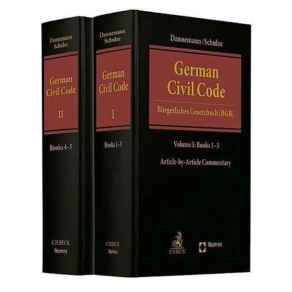 German Civil Code Volume I and II