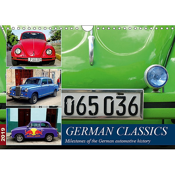 German Classics (Wall Calendar 2019 DIN A4 Landscape), Henning von Löwis of Menar