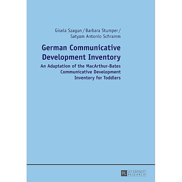 German Communicative Development Inventory, Szagun Gisela Szagun