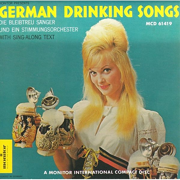 German Drinking Songs: Die Bleibtreu Sänger und ein Stimmungsorchester, Diverse Interpreten
