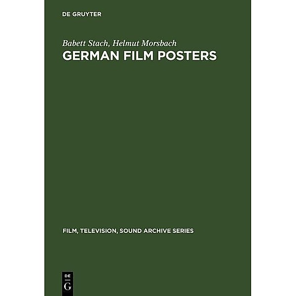 German film posters, Babett Stach, Helmut Morsbach