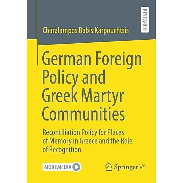 German Foreign Policy and Greek Martyr Communities, Charalampos Karpouchtsis