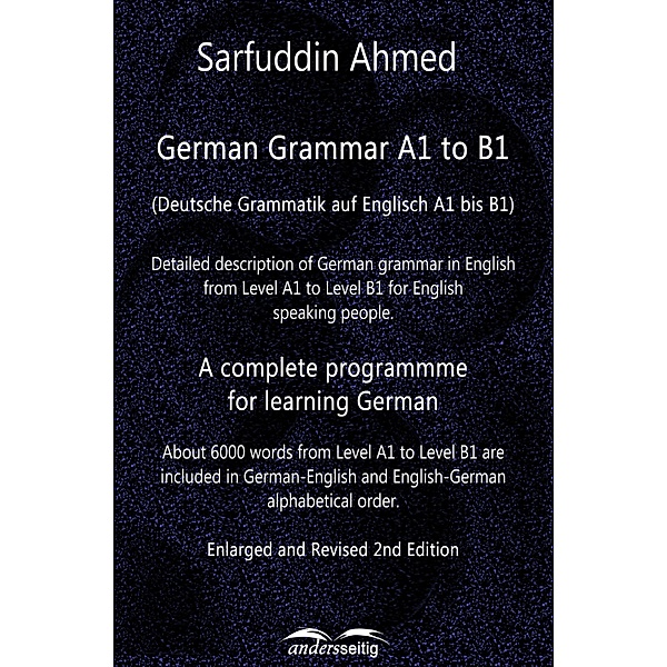 German Grammar A1 to B1, Sarfuddin Ahmed