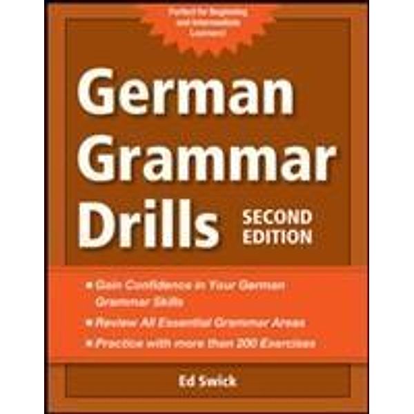 German Grammar Drills, Ed Swick