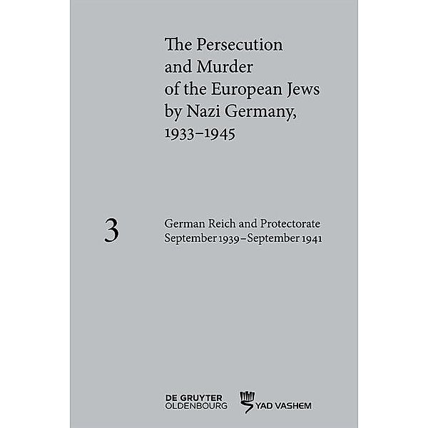 German Reich and Protectorate of Bohemia and Moravia September 1939-September 1941 / Jahrbuch des Dokumentationsarchivs des österreichischen Widerstandes