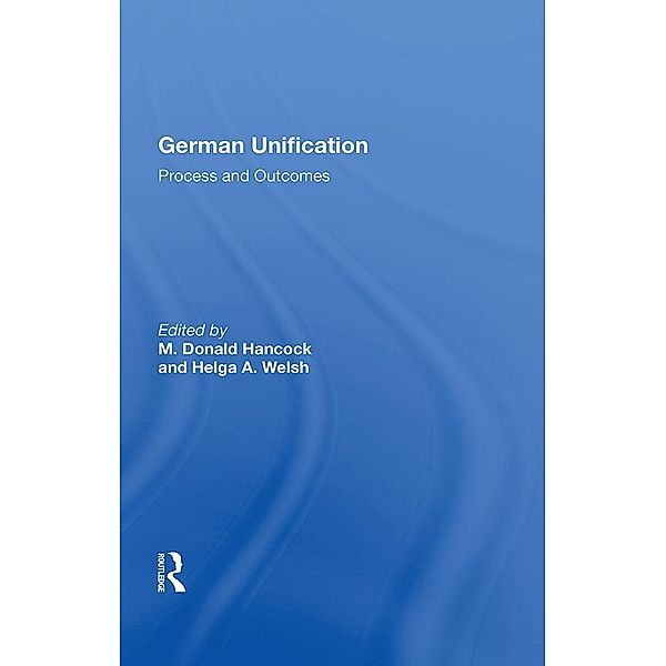 German Unification, M. Donald Hancock