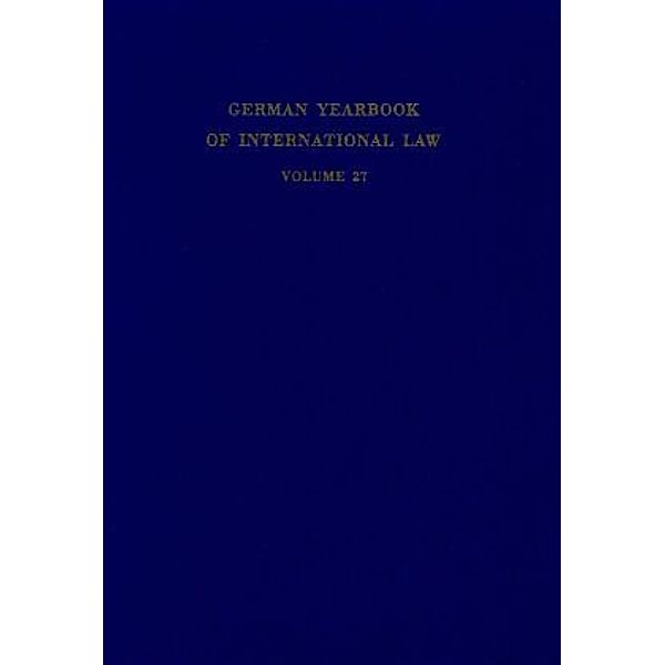 German Yearbook of International Law / Jahrbuch für Internationales Recht.