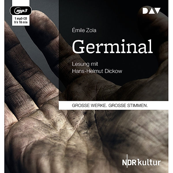 Germinal,2 Audio-CD, 2 MP3, Émile Zola