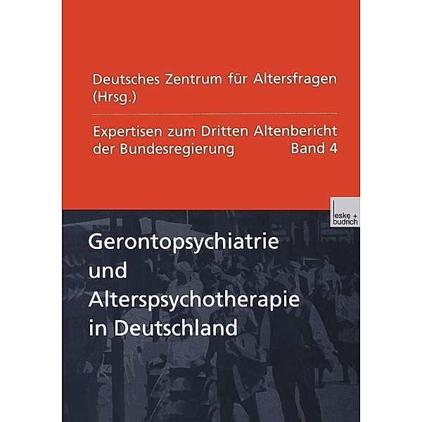 Gerontopsychiatrie und Alterspsychotherapie in Deutschland, Kenneth A. Loparo