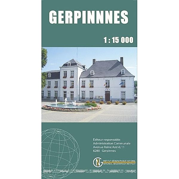 Gerpinnes + Stadtplan  1 : 15 000