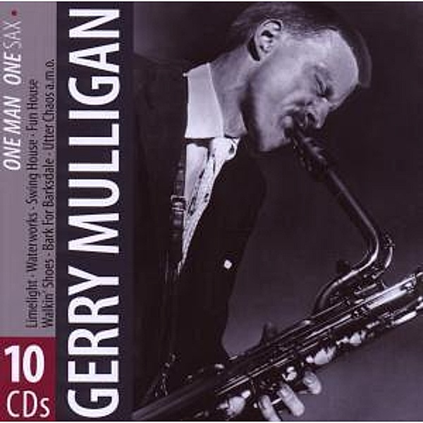 Gerry Mulligan - One Man one sax, 10 CDs, Gerry Mulligan