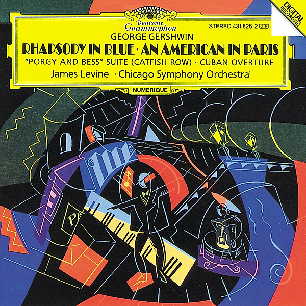 Gershwin: Rhapsody In Blue, An American in Paris, James Levine, Cso
