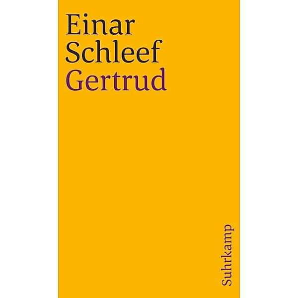 Gertrud, Einar Schleef