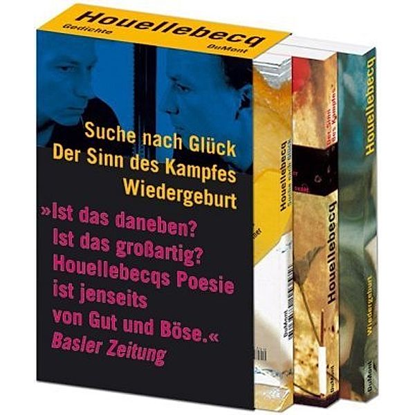 Gesammelte Gedichte, 3 Bde., Michel Houellebecq