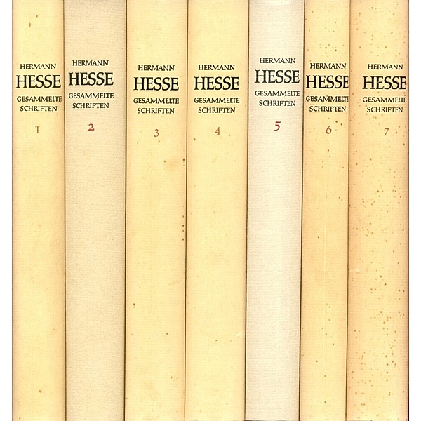 Gesammelte Schriften, 7 Teile, Hermann Hesse
