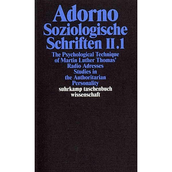 Gesammelte Schriften in 20 Bänden.Tl.2, Theodor W. Adorno