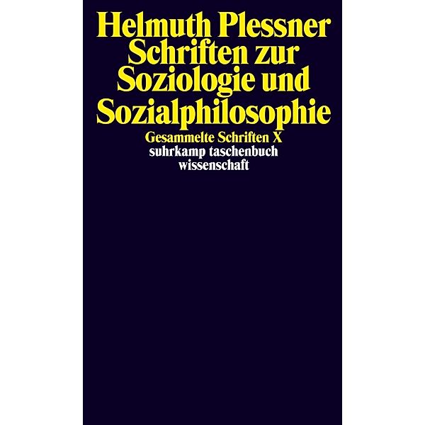 Gesammelte Schriften in zehn Bänden, Helmuth Plessner