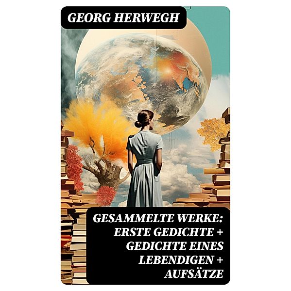 Gesammelte Werke: Erste Gedichte + Gedichte eines Lebendigen + Aufsätze, Georg Herwegh