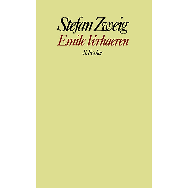 Gesammelte Werke in Einzelbänden / Emile Verhaeren, Stefan Zweig
