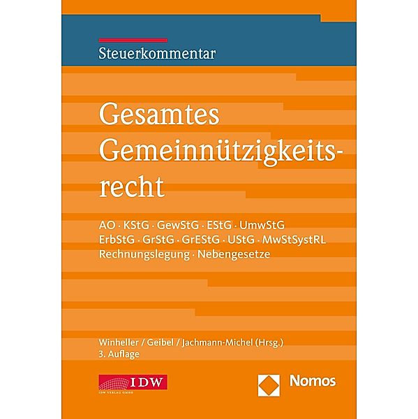 Gesamtes Gemeinnützigkeitsrecht, 3. Auflage, Winheller