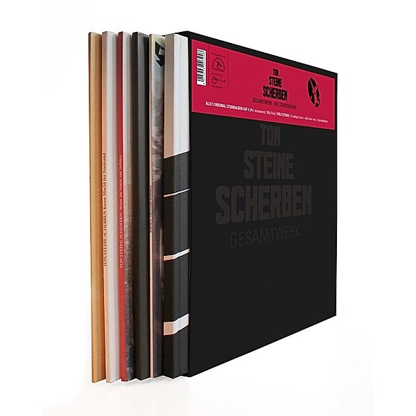 Gesamtwerk-Die Studioalben (Vinyl), Ton Steine Scherben