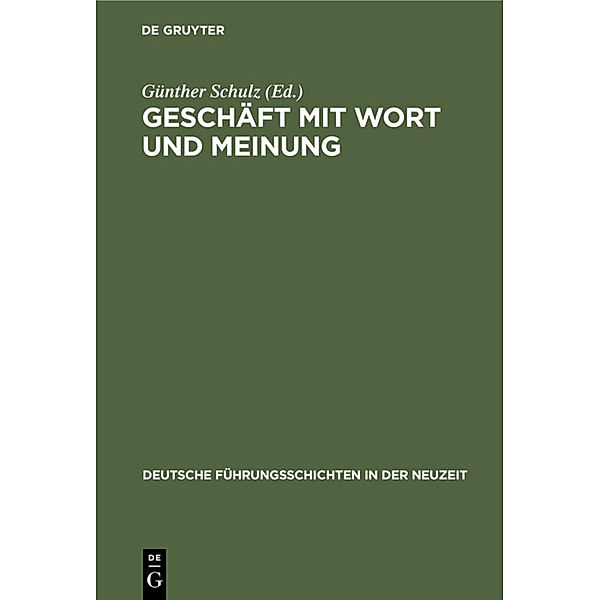 Geschäft mit Wort und Meinung