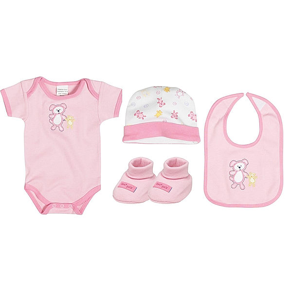 Geschenk-Set - 4-teilig rose