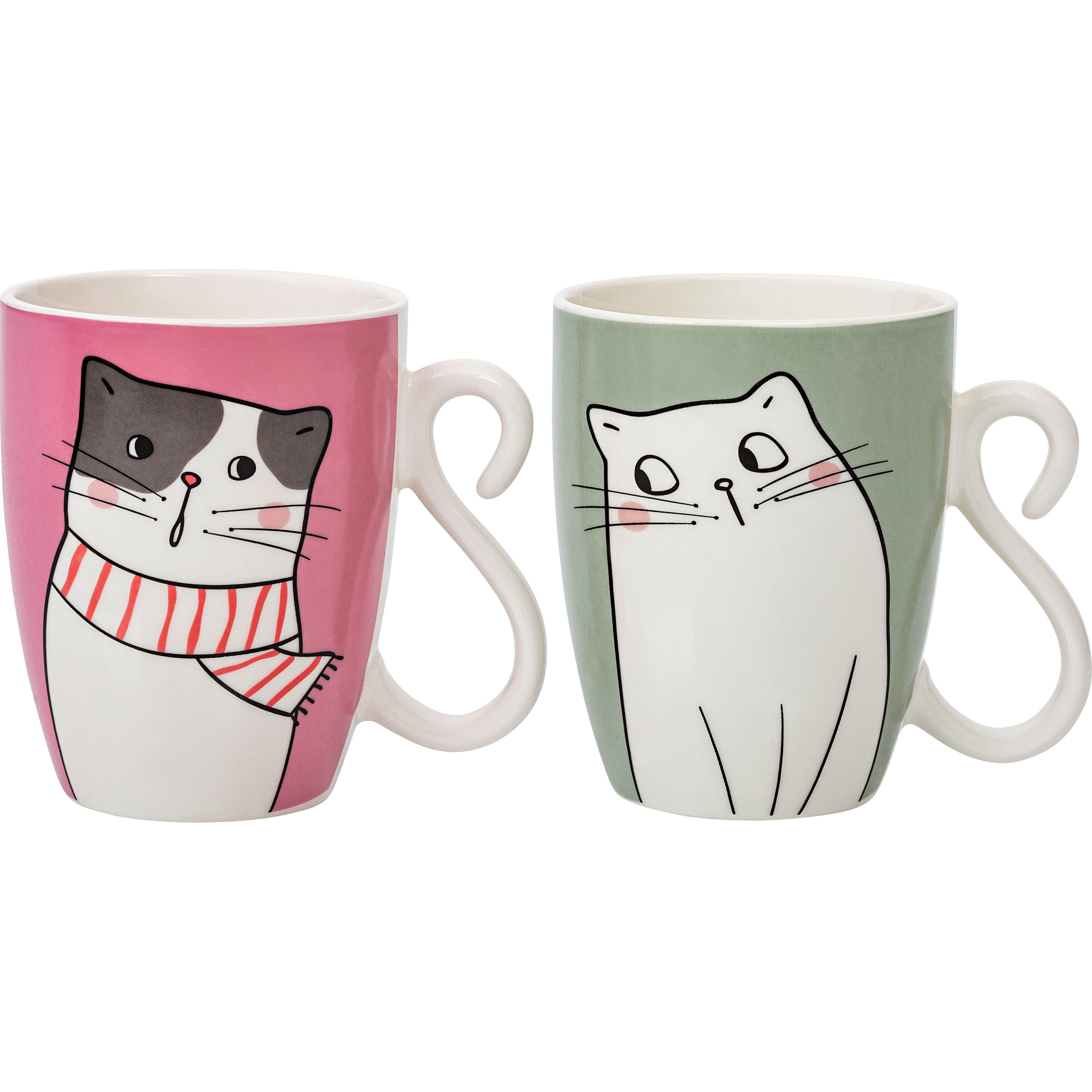 Geschenk-Set Katzen-Tassen, 2er Set bestellen | Weltbild.ch
