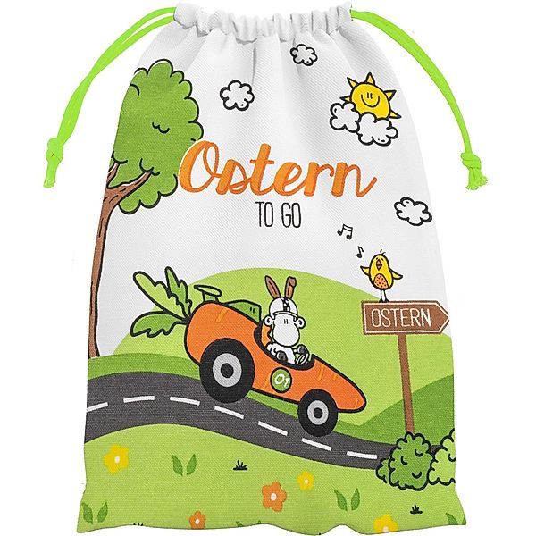 Geschenkbeutel 47985 Motiv Ostern to go