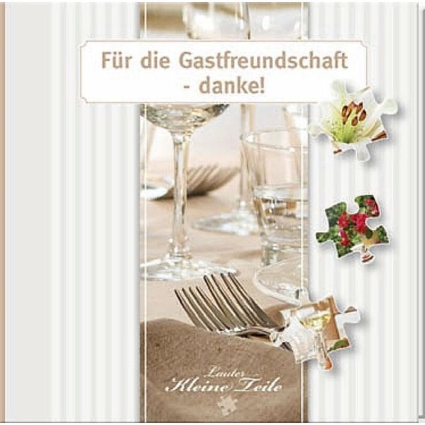 Geschenkbuch - Für die Gastfreundschaft - danke!