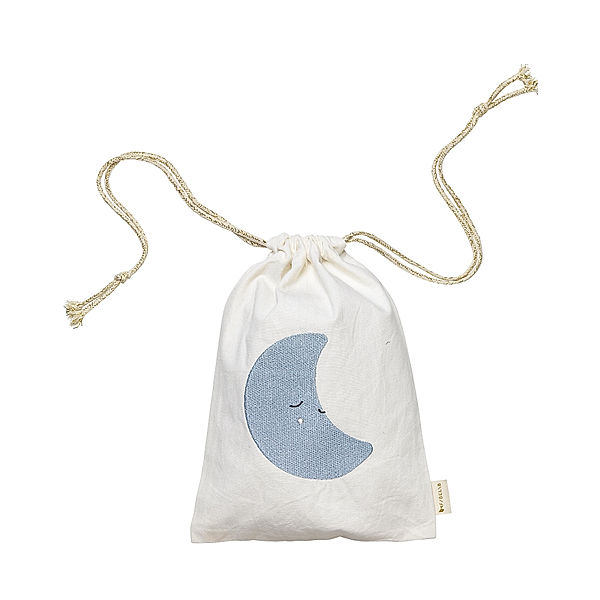 FABELAB Geschenke-Stoffbeutel MOON (34x23) in birch