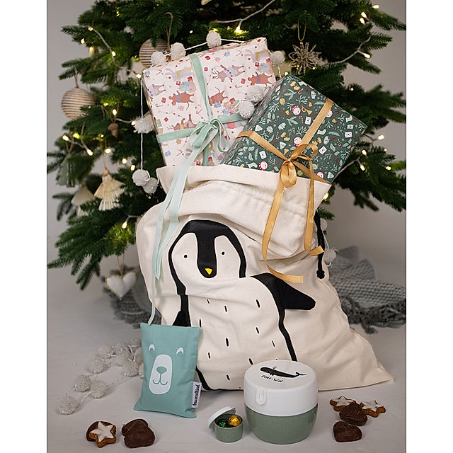 Geschenkesack PINGUIN in natur online kaufen - Orbisana