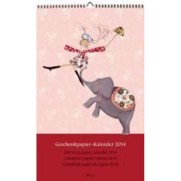 Geschenkpapier-Kalender 2014