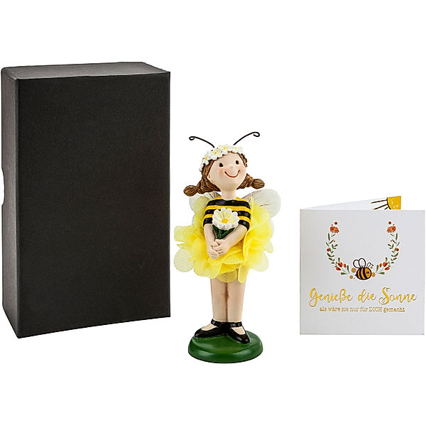 Geschenkset Bienenmädchen mit Grusskarte