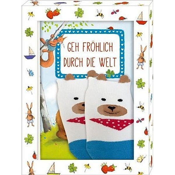 Geschenkset - Geh fröhlich durch die Welt, Katja Reider