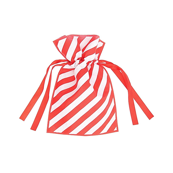 RICO DESIGN Geschenktasche I LOVE CHRISTMAS (20x30) in rot/weiß