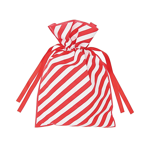 RICO DESIGN Geschenktasche I LOVE CHRISTMAS (30x45) in rot/weiß